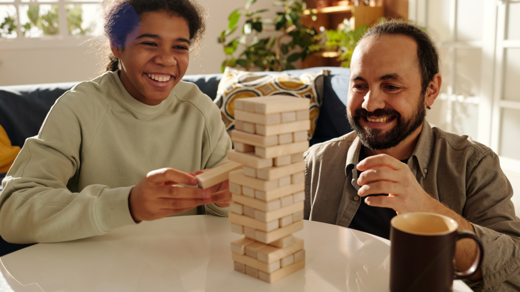 Volunteer mentoring a young person as part of community support in residential care